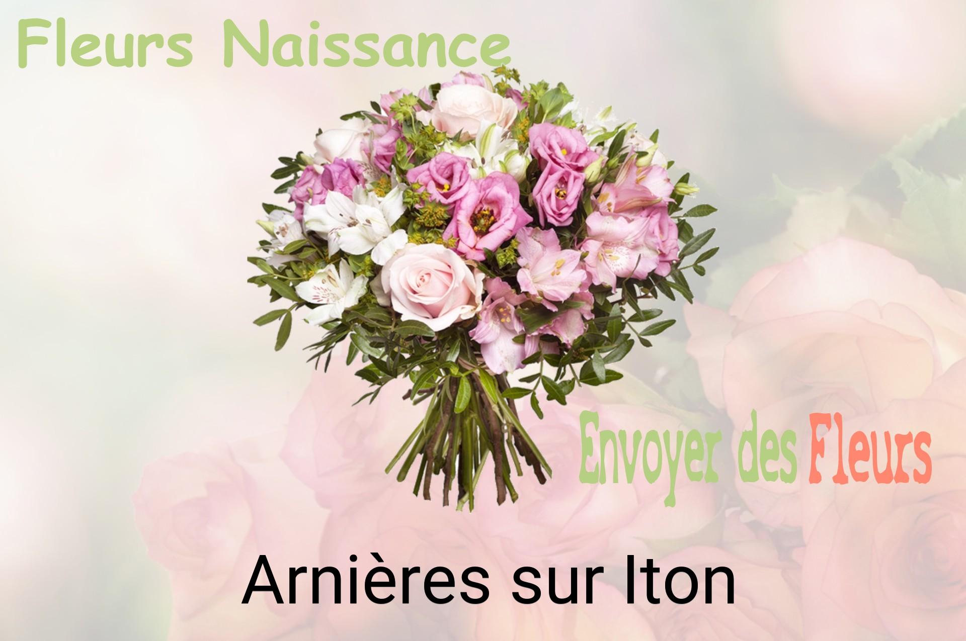 Bouquet de fleurs de naissance livré à Arnières-sur-Iton
